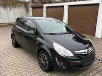 Gebraucht Opel Corsa 91 PS (66 kW) 2013 Schwarz Kleinwagen