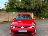 Gebraucht VW Golf VII GTD 184 PS (135 kW) 2018 Rot Kombi