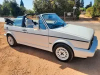 Gebraucht VW Golf Cabriolet 90 PS (66 kW) 1991 Weiß Cabrio