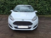 Gebraucht Ford Fiesta Titanium 100 PS (73 kW) 2016 Weiß Kleinwagen