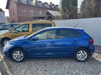 Second-hand VW Polo Style 90 CP (66 kW) 2022 Albastru Hatchback