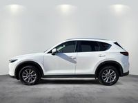 Gebraucht Mazda CX-5 Exclusive-Line 150 PS (110 kW) 2022 Satinweiss metallic SUV