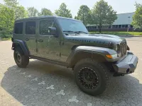 Gebraucht Jeep Wrangler Unlimited Rubicon 381 PS (280 kW) 2023 Grau SUV