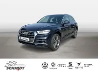 Gebraucht Audi Q5 Design 163 PS (119 kW) 2020 Mondscheinblau metallic SUV