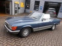 Gebraucht Mercedes SL500 241 PS (177 kW) 1981 Blau Cabrio