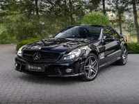 Gebraucht Mercedes SL63 AMG AMG 525 PS (386 kW) 2011 Schwarz Cabrio