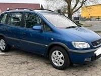 Gebraucht Opel Zafira Eco 101 PS (74 kW) 2001 Blau Van / Kleinbus