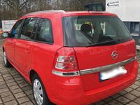 Gebraucht Opel Zafira Eco 2013 Rot Van / Kleinbus