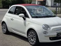 Gebraucht Fiat 500 Lounge 69 PS (50 kW) 2010 Weiß Cabrio
