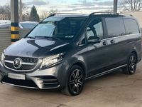 Gebraucht Mercedes V300 AMG line 239 PS (175 kW) 2019 Selenitgrau metallic Van / Kleinbus