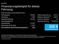 Gebraucht Mercedes EQA250 Advanced Plus 140 kW (191 PS) 2022 Nachtschwarz SUV