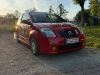 Gebraucht Citroën C2 60 PS (44 kW) 2006 Rot Kleinwagen