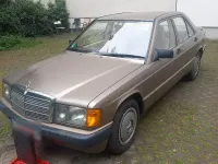 Gebraucht Mercedes 190 109 PS (80 kW) 1991 Braun Limousine