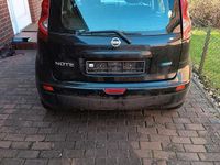 Gebraucht Nissan Note 88 PS (64 kW) 2009 Schwarz Kleinwagen