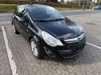 Gebraucht Opel Corsa Satellite 69 PS (50 kW) 2011 Schwarz Kleinwagen