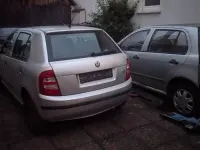 Second-hand Skoda Fabia 75 CP (55 kW) 2003 Argintiu Hatchback