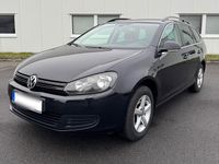 Gebraucht VW Golf VI 105 PS (77 kW) 2010 Schwarz Kleinwagen