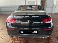 Gebraucht Mercedes C200 AMG line 197 PS (144 kW) 2019 Schwarz metallic Cabrio