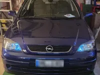 Gebraucht Opel Astra 103 PS (75 kW) 2003 Blau Coupé