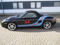 gebraucht Porsche Boxster Cabrio 2.7L 10/1999 108877km Martini Beschriftung