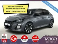 Neu Peugeot 208 Allure 101 PS (74 kW) 2025 Agueda gelb metallic Kleinwagen