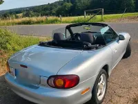 Gebraucht Mazda MX5 110 PS (80 kW) 1999 Silber Cabrio