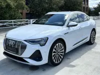 Gebraucht Audi e-tron Sportback S-Line 300 kW (408 PS) 2022 Weiß SUV