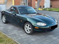 Gebraucht Mazda MX5 110 PS (80 kW) 1998 Grün Cabrio