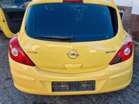 Gebraucht Opel Corsa 60 PS (44 kW) 2010 Gelb Kleinwagen