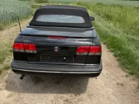 Gebraucht Saab 900 Cabriolet 150 PS (110 kW) 1996 Schwarz Cabrio