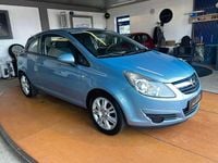 Gebraucht Opel Corsa Edition 80 PS (58 kW) 2008 Blau Kleinwagen