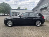 Gebraucht BMW 116 Advantage 109 PS (80 kW) 2017 Schwarz Kleinwagen