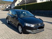 Gebraucht VW Polo Trendline 69 PS (50 kW) 2011 Schwarz Kleinwagen