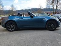 Gebraucht Mazda MX5 Exclusive-Line 131 PS (96 kW) 2016 Blau Cabrio