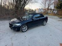 Gebraucht BMW 218 Advantage 150 PS (110 kW) 2016 Schwarz Cabrio