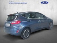 Gebraucht Ford Fiesta Titanium 125 PS (91 kW) 2023 Chromablau metallic Kleinwagen