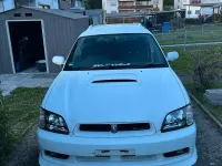 Second-hand Subaru Impreza GT 280 CP (205 kW) 2000 Alb Break