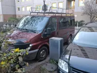 Gebraucht Ford Transit 100 PS (73 kW) 2002 Rot Van / Kleinbus