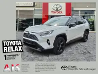 Gebraucht Toyota RAV4 Hybrid Style 218 PS (160 kW) 2019 Novaweiß perleffekt SUV