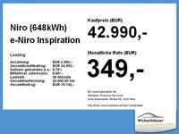 gebraucht Kia Niro (648kWh) e- Inspiration Navi FLA 4xSHZ