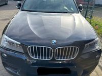 gebraucht BMW X3 35D VOLLAUSSTATTUNG, HUD, M-Paket, 8-Fach Bereift