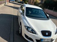 Usata Seat Leon 105 CV (77 kW) 2010 Bianco Utilitaria