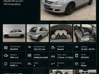 Gebraucht Opel Corsa Edition 60 PS (44 kW) 2006 Silber Kleinwagen