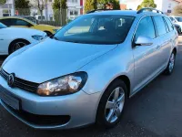 Gebraucht VW Golf VI Comfortline 105 PS (77 kW) 2012 Silber Kombi