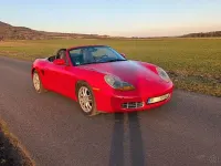 Gebraucht Porsche Boxster 204 PS (150 kW) 1998 Rot Cabrio