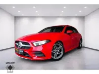 Gebraucht Mercedes A200 AMG line 163 PS (119 kW) 2018 Jupiterrot uni Limousine