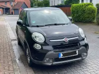 Gebraucht Fiat 500L Trekking 95 PS (69 kW) 2017 Schwarz Van / Kleinbus