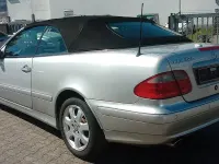 Gebraucht Mercedes CLK320 218 PS (160 kW) 2002 Silber Cabrio