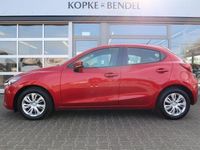Gebraucht Mazda 2 Prime-Line 75 PS (55 kW) 2017 Rot Kleinwagen