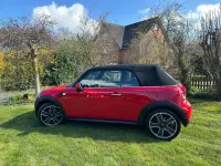 Brugt Mini One Cabriolet 98 HK (72 kW) 2010 Rød Cabriolet